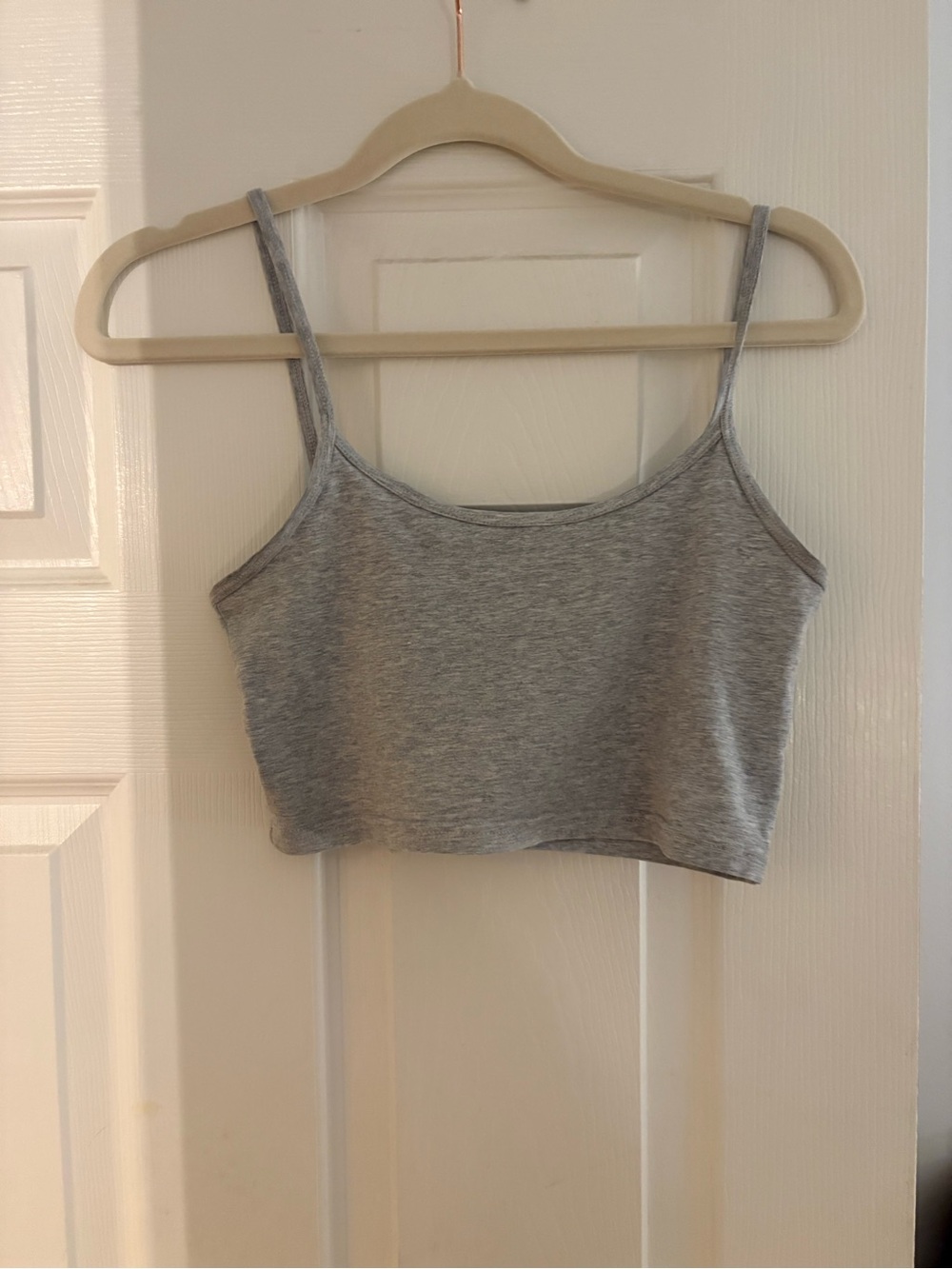 Gray Cropped Aritzia Tank - Picture 2 of 2